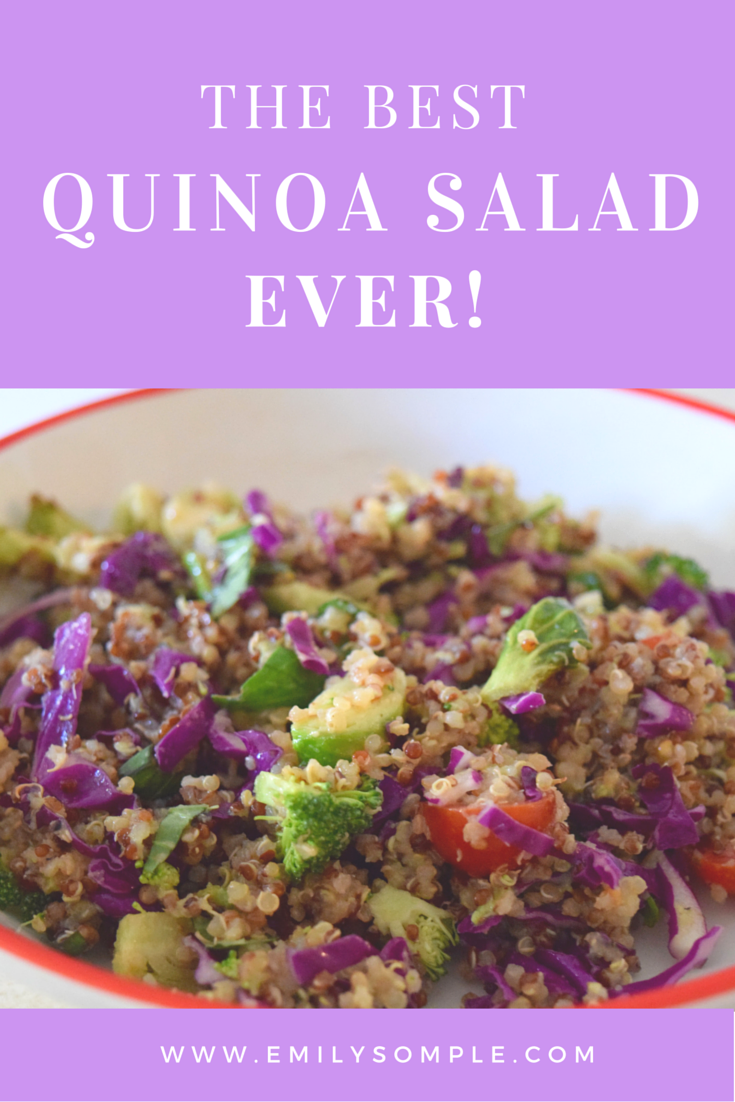 The Best Quinoa Salad ever!